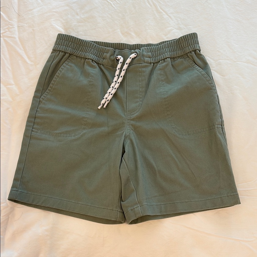 Boy’s Army Green Casual Shorts